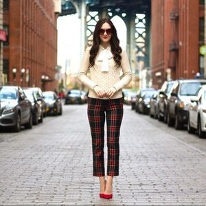 J. CREW TARTAN PANTS